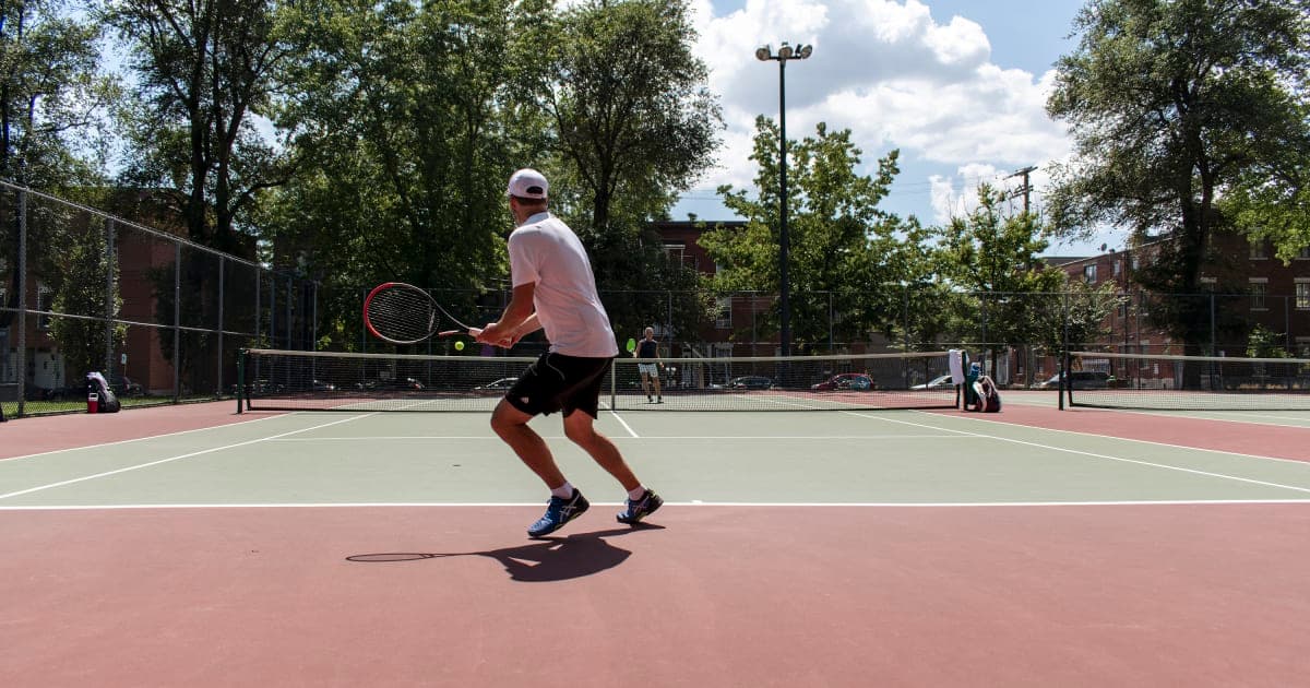 Terrains de tennis du parc Médéric-Martin - terrain de Tennis à Ville-Marie, photo du lieu