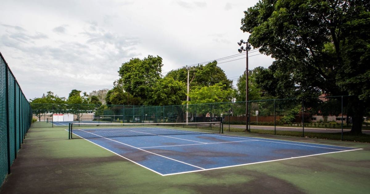 Terrain de tennis du parc Dixie - terrain de Tennis à Lachine, photo du lieu