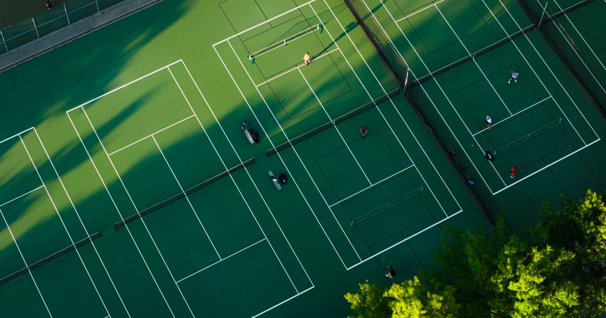 Terrains de tennis et de pickleball du parc La Fontaine - terrain de Tennis à Le Plateau-Mont-Royal, photo du lieu