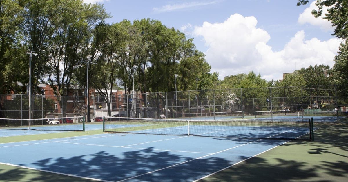 Centre de tennis du parc LaSalle - terrain de Tennis à Lachine, photo du lieu